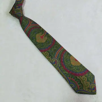 새상품급 이탈리아제 ETRO 페이즐리 프린트 넥타이