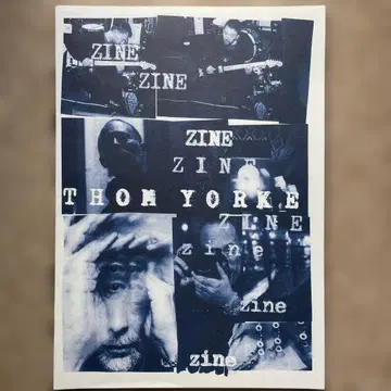 새상품 톰 요크 한정판 ZINE BOOK THOM YORKE 2024