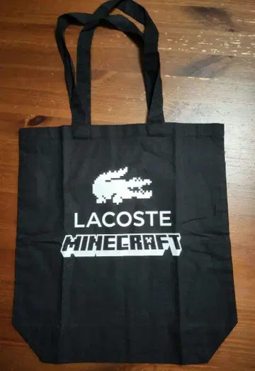라코스테 Minecraft 토트백