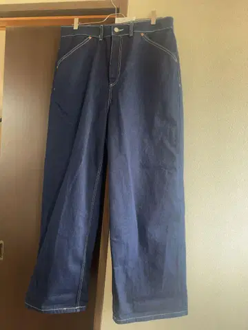 완판템 ZARA 엑스트라 배기 청바지 인디고 32