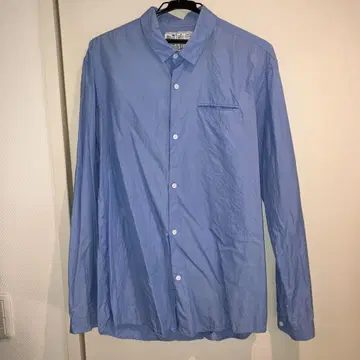 Digawel 긴팔 셔츠 SaxBlue