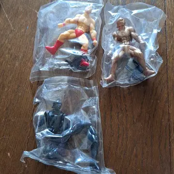근육맨 가친코 피규어 근육 스구루 3종 컴플리트 레어 헤이세이 레트로