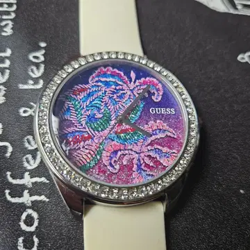 GUESS W0969L1 손목시계 화이트/멀티 컬러