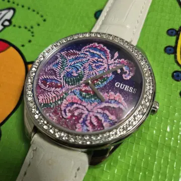 GUESS W0969L1 손목시계 화이트/멀티 컬러