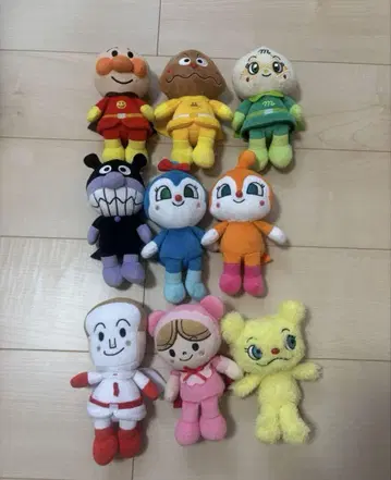 호빵맨 봉제 인형 9종 세트 덤 포함