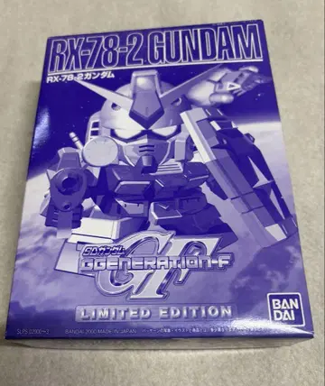 리미티드 에디션 RX-78-2 SD 건담 G 제너레이션 F 미조립