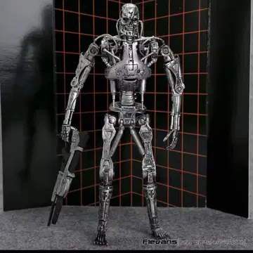 미사용 NECA 터미네이터 2 T-800 엔드 스켈레톤 피규어