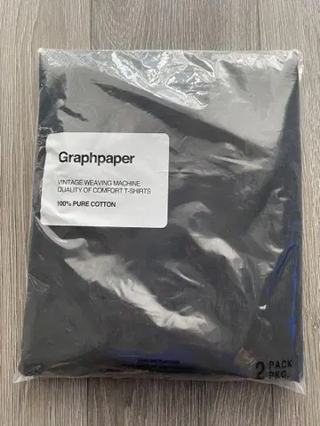 GRAPHPAPER 2-Pack Crew Neck Tee 1장 새상품
