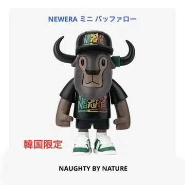 한국 한정 NEWERA 미니 버팔로 피규어 블랙 1개 미개봉 새상품