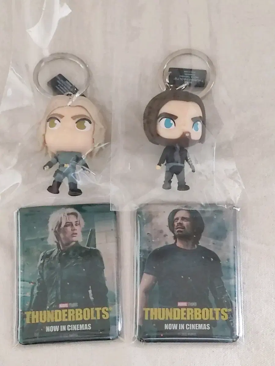 Thunderbolts Yelena Keyring Magnet Bucky Keyring Magnet