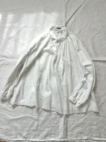 YAECA 야에카 개더 블라우스 셔츠