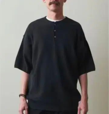 steven alan 루즈핏 헨리넥 티셔츠