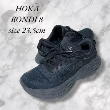 HOKA 러닝화 BONDI8 블랙 23.5cm 본다이 8