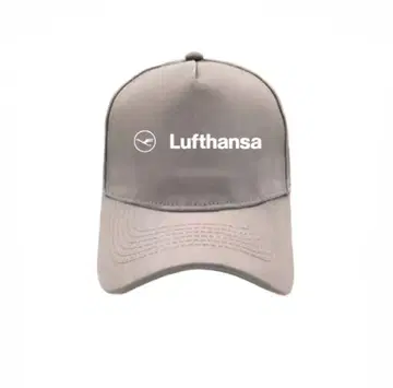 Lufthansa 루프트한자 그레이 캡 야구 모자