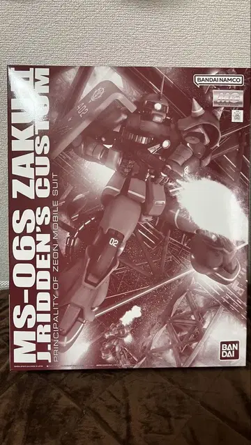 MG MS-06S 자쿠 II J. 리든의 커스텀
