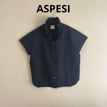 ASPESI 아스펜지 셔츠 코튼 블랙