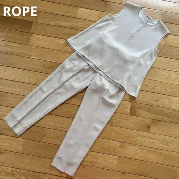 새상품급 로페 ROPE 셋업 투피스 팬츠 수트 트리아세테이트