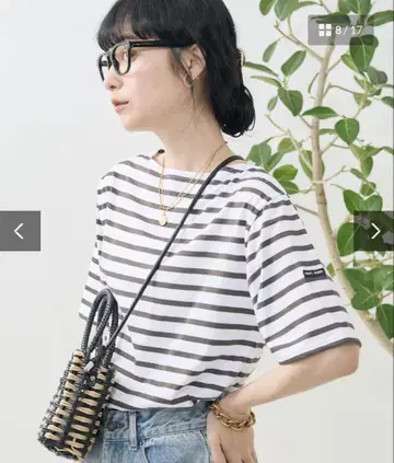 세인트제임스 스트라이프 반팔 티셔츠