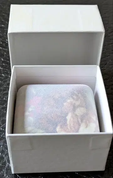고급 꽃무늬 귀걸이 케이스 3개 / 그레이 케이스 2개