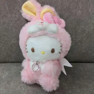산리오 키티 마스코트 키링 페어리 토끼 봉제 인형