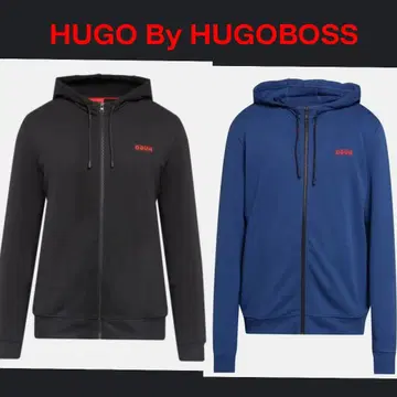 2색 세트 HUGO By HUGOBOSS 지퍼 업 후디 L