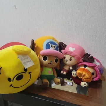위니 더 푸와 초파 봉제 인형 세트