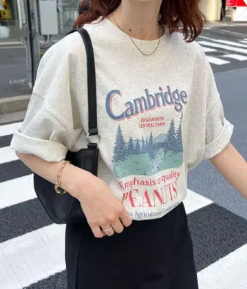 디스코트 CanBridge 수베니어 빅 티셔츠
