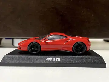 교쇼 1/64 페라리 488 GTB 로쏘 코르사 개봉품