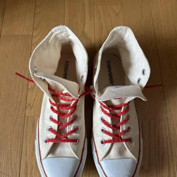 CONVERSE (컨버스) 올스타 (26cm) 아이보리 하이컷