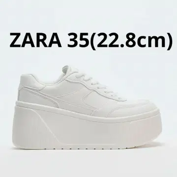 ZARA 플랫폼 스니커즈 35(22.8cm) 완판템