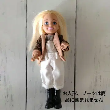 첼시 인형 아웃핏 화이트 살로펫 팬츠