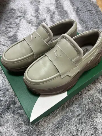 Puma Loafer Wns 그레이 38 사이즈