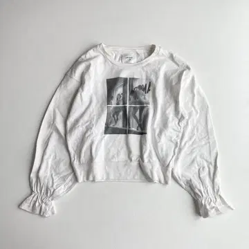 아메리 LIFE BALLERINA PUFF LONG TEE 반팔 셔츠