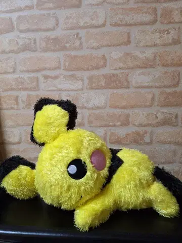 메카모후구토쿠츠루기 타임 봉제 인형 피츄