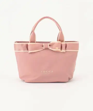 토트백 BICOLOR RIBBON TOTE 토트백 핑크