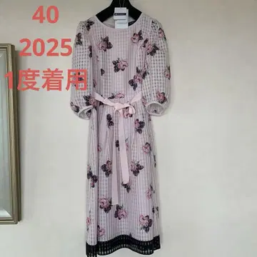 엠즈 그레이시 플라워 프린트 시어 원피스 40