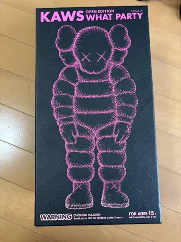 KAWS WHAT PARTY 핑크 Medicom Toy #13
