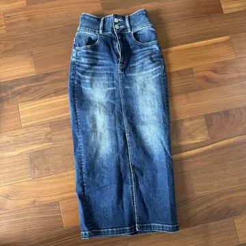 AZUL BY MOUSSY 다크 블루 타이트 스커트 XS