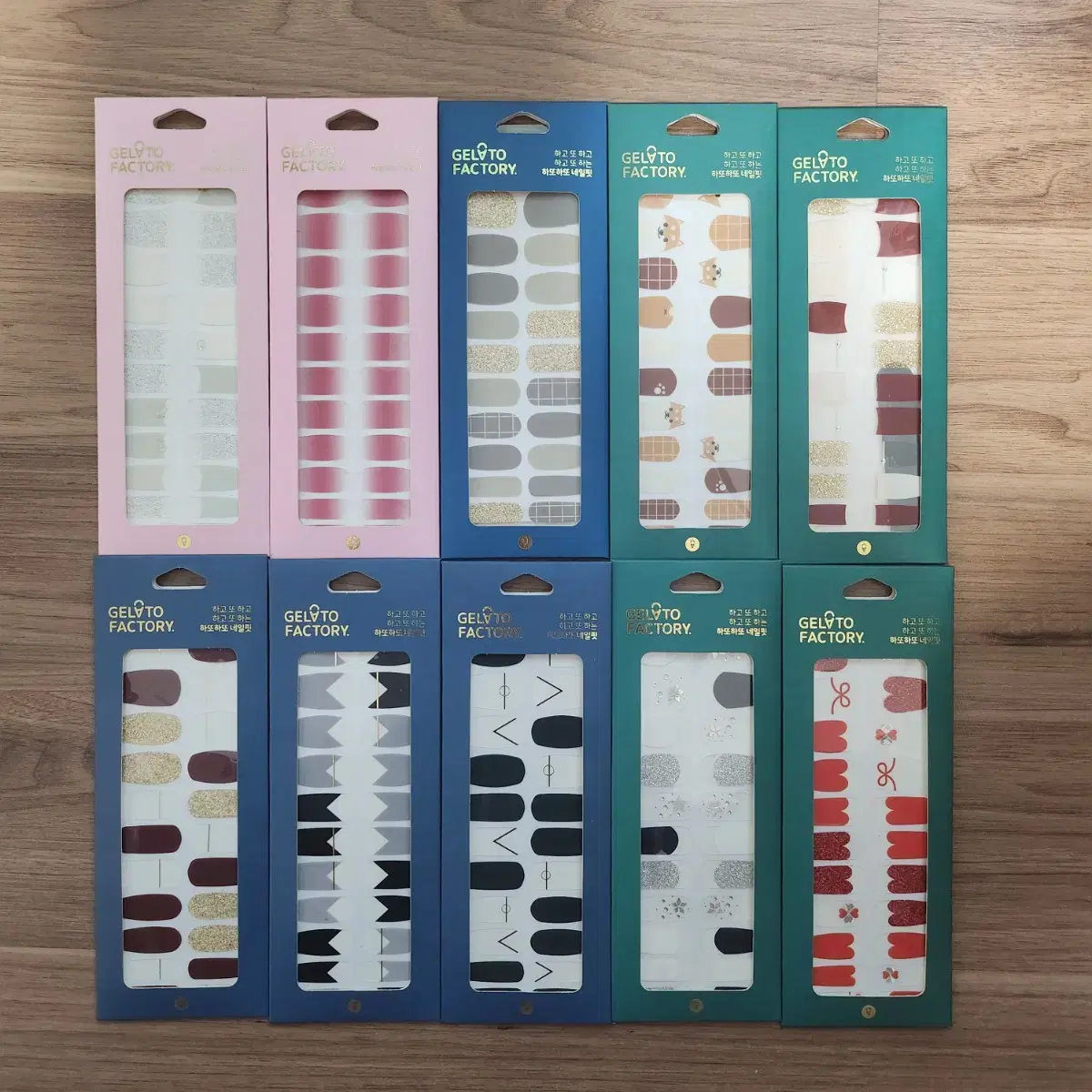 Sealed New Gelatofactory Hatto Hatto Nail Fit 10 Types