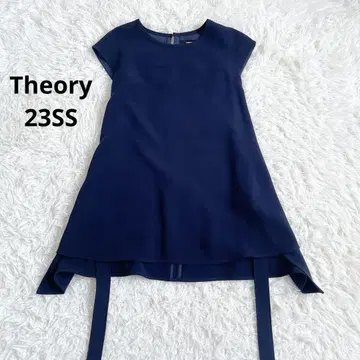 Theory 23SS CLASSIC CREPE ORDAN SS 네이비