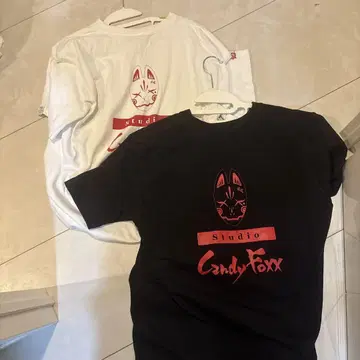 Candy Foxx 티셔츠 M 2색 세트 레페젠