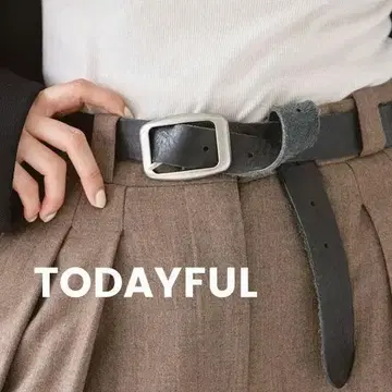 TODAYFUL / Vintage Leather Belt 가죽 벨트