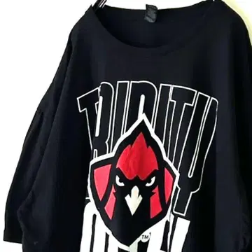 길단 TRINITY LOCKIN 티셔츠 XL 블랙 검정 구제 의류
