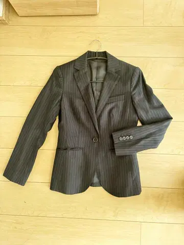 여성용 스트라이프 비즈니스 정장 사이즈 36