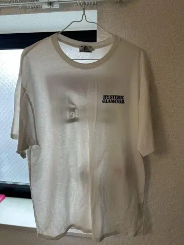 히스테릭 글래머 XL 화이트 티셔츠
