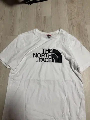 THE NORTH FACE 화이트 티셔츠