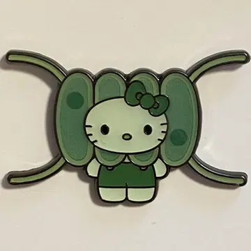 오사카 간사이 엑스포 일본관 조류 키티 핀 배지 토게이카다모