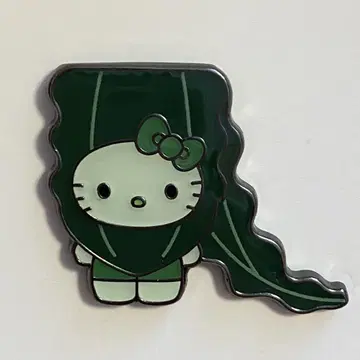 오사카 간사이 만박 일본관 조류 키티 핀 배지 마콘부