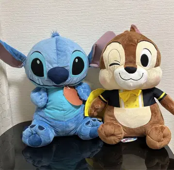 스티치 칩 봉제 인형 디즈니 Disney BIG 봉제 인형