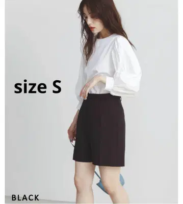 basement 하프 팬츠 벨트 포함 하프 팬츠
